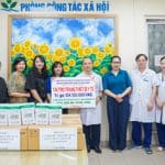 Tiếp nhận tài trợ thiết bị y tế từ Hội phụ nữ Châu Á – Thái Bình Dương (ALFS) và Hội phu nhân phu quân Đại sứ quán Việt Nam tại Nhật Bản
