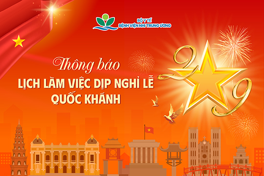 [Thông báo] Lịch làm việc trong thời gian nghỉ Lễ Quốc khánh 02/9/2025