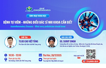 [VIDEO] Bệnh tự viêm – Những điều bác sĩ Nhi khoa cần biết