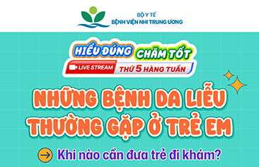 Những bệnh da liễu thường gặp ở trẻ em – Khi nào cần đưa trẻ đi khám?