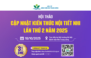[Thông báo] Hội thảo cập nhật kiến thức Nội tiết Nhi lần thứ 2 năm 2025