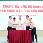 Bệnh viện Nhi Trung ương chung tay ủng hộ đồng bào khắc phục hậu quả bão số 11