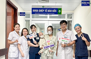 Ghép tế bào gốc tủy xương thành công: Hồi sinh sự sống cho bé gái mắc suy giảm miễn dịch bẩm sinh thể nặng