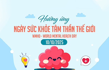 Hưởng ứng Ngày Sức khỏe Tâm thần Thế giới 10/10/2025 với chủ đề: “Tiếp cận dịch vụ chăm sóc sức khỏe tâm thần trong thảm họa và tình huống khẩn cấp”