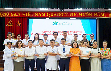 Tập huấn giảng viên tuyến tỉnh về khám sức khỏe định kỳ cho trẻ em dưới 24 tháng tuổi tại tỉnh Thanh Hóa