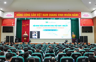 Hội nghị Thần kinh Nhi Việt Nam – Hoa Kỳ: Mở rộng hợp tác và cập nhật tiến bộ điều trị bệnh lý thần kinh trẻ em