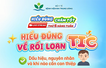 [Hiểu đúng – Chăm tốt] Hiểu đúng về rối loạn Tic – Dấu hiệu, nguyên nhân và khi nào cần can thiệp?