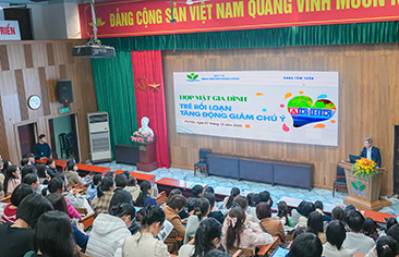 Họp mặt gia đình trẻ tăng động giảm chú ý: Cập nhật kiến thức – Chia sẻ khó khăn – Đồng hành cùng trẻ