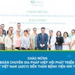 Bệnh viện Nhi Trung ương tiếp đón và làm việc với đoàn chuyên gia Pháp đến từ Hiệp hội Phát triển Phẫu thuật Việt Nam (ADCV)
