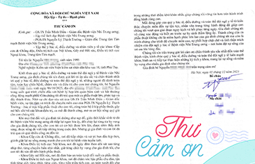 Phối hợp đa chuyên khoa cứu sống bé trai hẹp khí quản bẩm sinh kèm bất thường sling động mạch phổi – Ấm lòng những dòng thư cảm ơn của gia đình