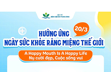 Hưởng ứng Ngày Sức khỏe Răng miệng Thế giới 2026 (20/3) với chủ đề “Nụ cười đẹp, Cuộc sống vui – A Happy Mouth Is A Happy Life”