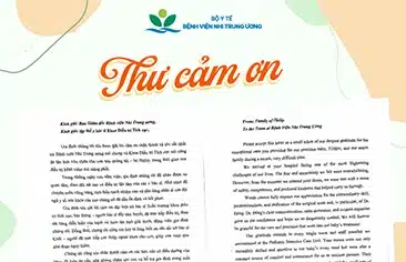 Những dòng thư tri ân – nguồn động lực thầm lặng của người thầy thuốc