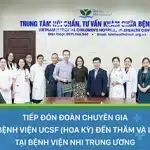 Đoàn chuyên gia Bệnh viện UCSF (Hoa Kỳ) đến thăm và làm việc tại Bệnh viện Nhi Trung ương về lĩnh vực can thiệp đường thở ở trẻ em