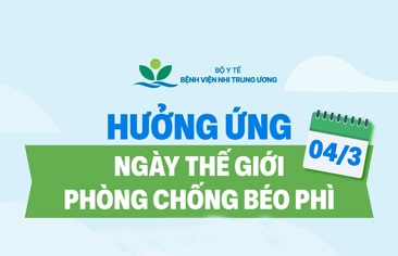 Hưởng ứng Ngày Thế giới phòng chống béo phì 4/3