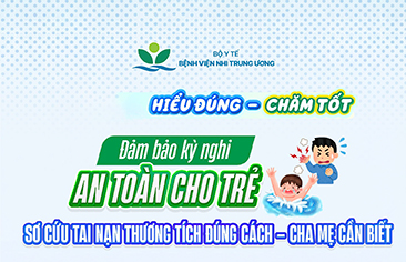[Hiểu đúng – Chăm tốt] Đảm bảo kỳ nghỉ an toàn cho trẻ: Sơ cứu tai nạn thương tích đúng cách – Cha mẹ cần biết