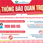 [THÔNG BÁO QUAN TRỌNG] Cập nhật tổng đài tư vấn chăm sóc khách hàng & Kênh tiếp nhận góp ý trực tuyến