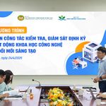 Bệnh viện Nhi Trung ương làm việc với Cục Khoa học Công nghệ và Đào tạo – Bộ Y tế về hoạt động khoa học, công nghệ, đổi mới sáng tạo