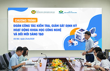 Bệnh viện Nhi Trung ương làm việc với Cục Khoa học Công nghệ và Đào tạo – Bộ Y tế về hoạt động khoa học, công nghệ, đổi mới sáng tạo