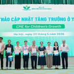 Nâng cao năng lực chuyên môn qua chuỗi hội thảo Nội tiết nhi khoa: Từ chẩn đoán chậm tăng trưởng tới quản lý đái tháo đường toàn diện