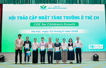 Nâng cao năng lực chuyên môn qua chuỗi hội thảo Nội tiết nhi khoa: Từ chẩn đoán chậm tăng trưởng tới quản lý đái tháo đường toàn diện