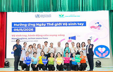 99,6% tỷ lệ tuân thủ vệ sinh tay – dấu ấn Bệnh viện Nhi Trung ương trong hành trình hưởng ứng Ngày Thế giới Vệ sinh tay 2026
