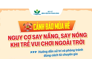 [Nắng nóng đỉnh điểm] Nguy cơ say nắng, say nóng khi trẻ vui chơi ngoài trời – Hướng dẫn xử trí và phòng tránh đúng cách từ chuyên gia