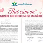 Vượt biên giới tìm sự sống cho con – Lá thư cảm ơn xúc động của gia đình bệnh nhi người Lào gửi Bệnh viện Nhi Trung ương