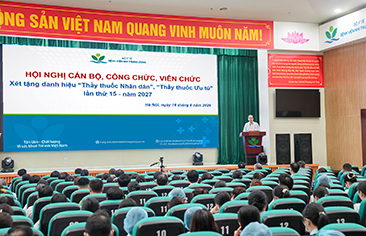 Bệnh viện Nhi Trung ương tổ chức Hội nghị xét tặng danh hiệu “Thầy thuốc Nhân dân”, “Thầy thuốc Ưu tú” lần thứ 15 – năm 2027