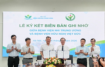 Bước tiến quan trọng trong ghép mô, tạng cho trẻ em Việt Nam: Ký kết hợp tác chuyên môn giữa Bệnh viện Nhi Trung ương và Bệnh viện Hữu nghị Việt Đức