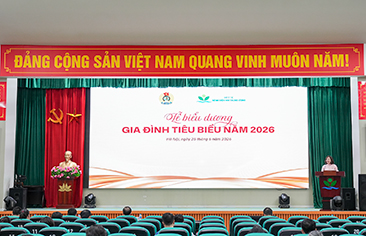 Biểu dương 53 gia đình tiêu biểu năm 2026 – Tri ân “điểm tựa” của cán bộ y tế Bệnh viện Nhi Trung ương