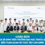 Bệnh viện Nhi Trung ương chào đón chuyên gia và sinh viên Trường Đại học Teikyo (Nhật Bản) đến tham quan và thực tập lâm sàng