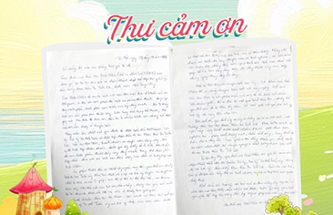 Thư cảm ơn của gia đình bé sinh non 25 tuần gửi khoa Điều trị tích cực Nội khoa