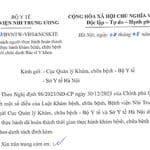 Công văn số 2553/BVNTW-VĐT&NCSKTE ngày 7 tháng 8 năm 2026 V/v Danh sách người thực hành hoàn thành thời gian thực hành khám bệnh, chữa bệnh với chức danh bác sĩ Y khoa