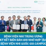 Bệnh viện Nhi Trung ương ký kết Biên bản ghi nhớ hợp tác với Bệnh viện Nhi Quốc gia Campuchia