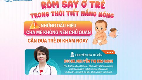 [Hiểu đúng - Chăm tốt] Rôm sảy ở trẻ trong thời tiết nắng nóng: những dấu hiệu cha mẹ không nên chủ quan - cần đưa trẻ đi khám ngay