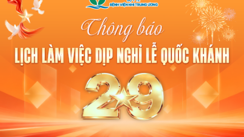 [Thông báo] Lịch làm việc trong dịp nghỉ Lễ Quốc khánh 2/9/2026