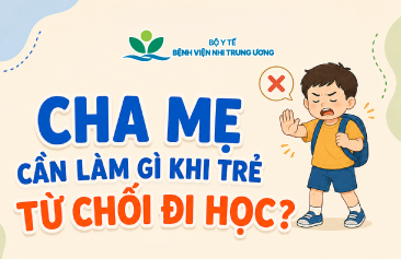 Trẻ từ chối đến trường: Nhận biết nguyên nhân, đồng hành cùng trẻ