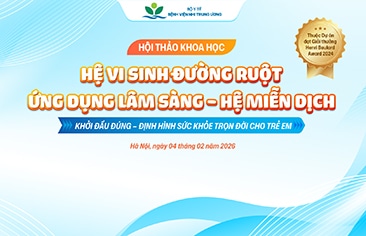 [VIDEO] [Hội thảo khoa học] Hệ vi sinh đường ruột: Ứng dụng lâm sàng - hệ miễn dịch