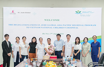 Bệnh viện Nhi Trung ương và Liên minh Toàn cầu St. Jude (Hoa Kỳ) thúc đẩy hợp tác về dữ liệu, công nghệ và tiếp cận thuốc điều trị ung thư nhi