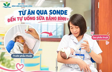 Chăm sóc bệnh nhi trước và sau phẫu thuật kéo giãn xương hàm dưới trong hội chứng Pierre Robin