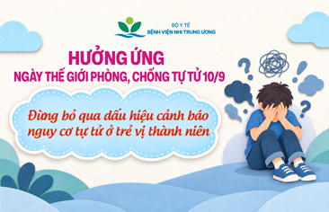 Hưởng ứng Ngày Thế giới Phòng, chống tự tử (10/9): Đừng bỏ qua dấu hiệu cảnh báo nguy cơ tự tử ở trẻ vị thành niên