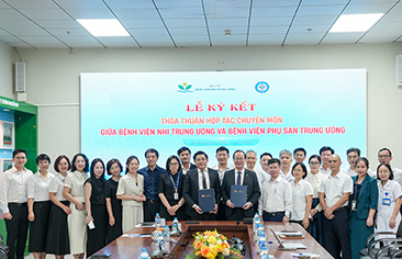 Bệnh viện Nhi Trung ương và Bệnh viện Phụ sản Trung ương ký kết hợp tác chuyên môn, nâng cao chất lượng chăm sóc sức khỏe bà mẹ và trẻ em
