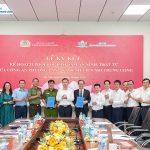 Bệnh viện Nhi Trung ương ký kết kế hoạch phối hợp bảo đảm an ninh, trật tự với Công an phường Láng